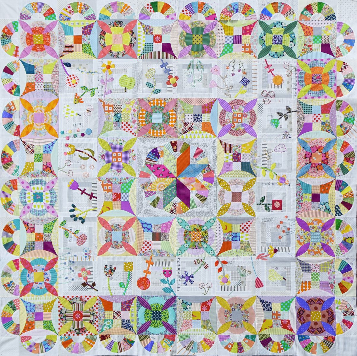 Jen Kingwell Designs | Block of the Month | Pick a Petal